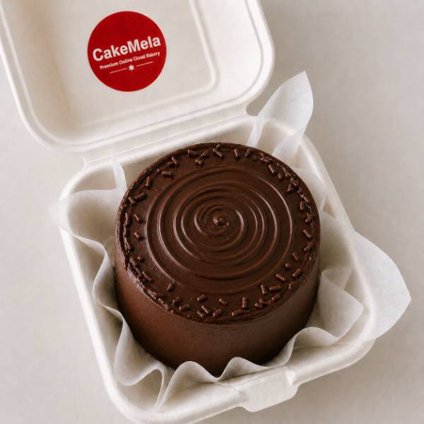 Classic Chocolate Truffle Bento Cake